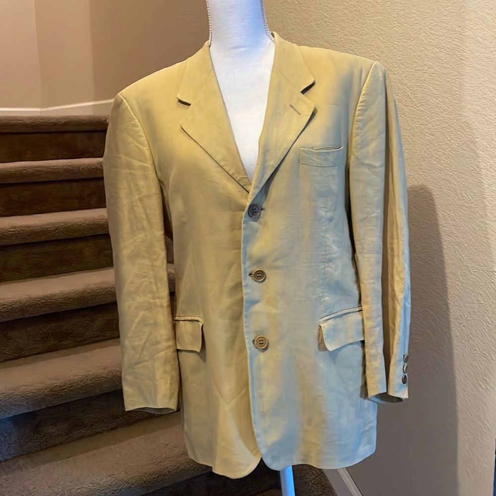 Vintage 90s United colors of Benetton linen blazer